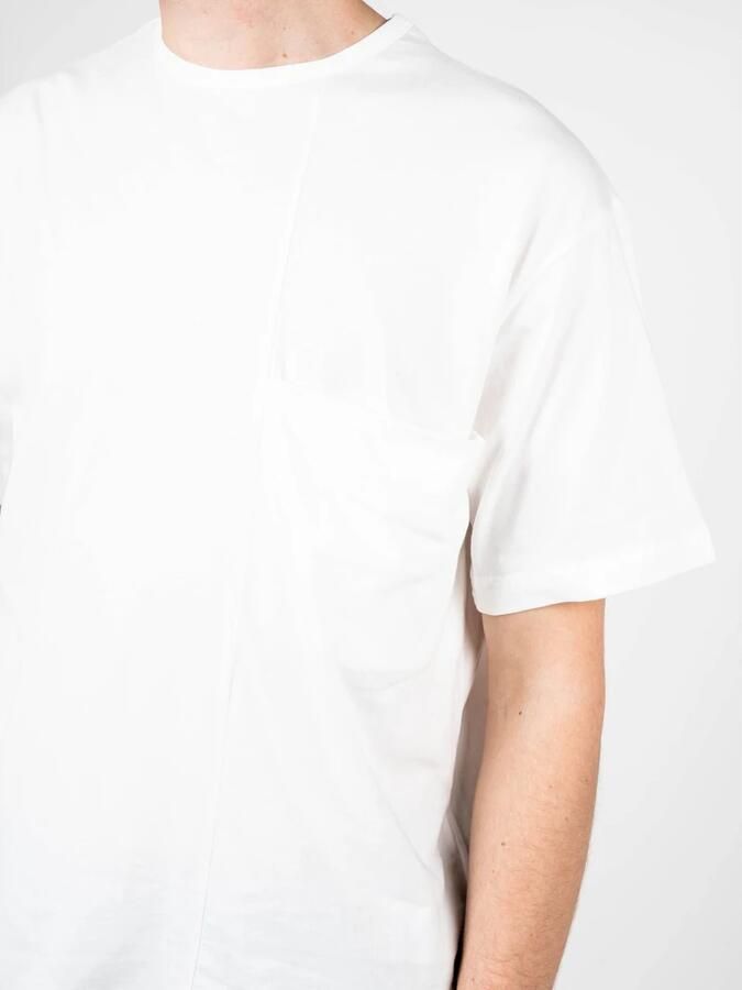 Xagon Man Oversize Ronde Hals Zak T-shirt White Heren - Foto 3