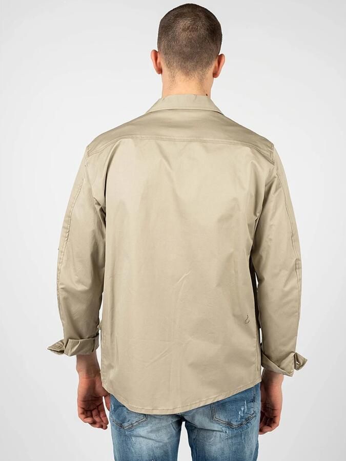 Xagon Man Stijlvolle Jas met Meerdere Zakken Beige Heren - Foto 2