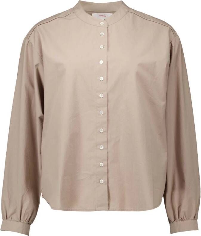 XiRENA Connolly Blouse Taupe Stijlvol en Trendy Beige