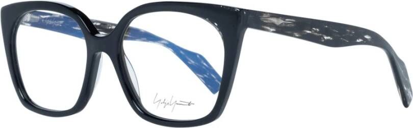Yohji Yamamoto Zwarte Dames Optische Brillen Black Dames