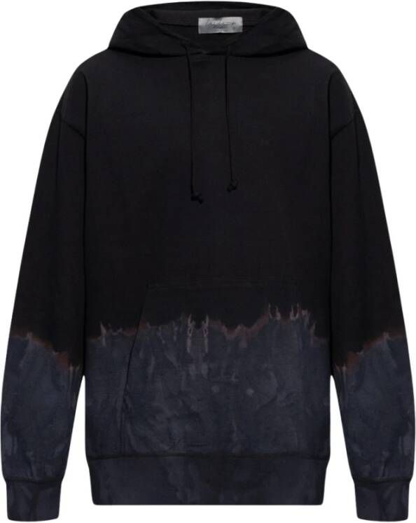 Y-3 Cotton hoodie Zwart Heren