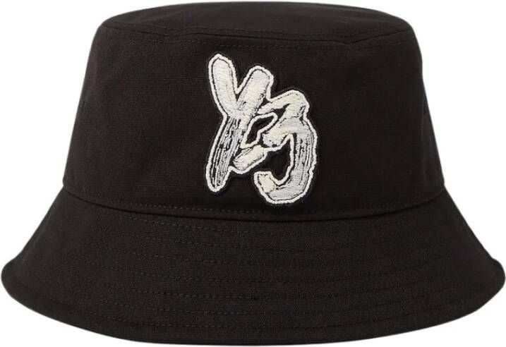 Y-3 Hats Black Zwart Heren
