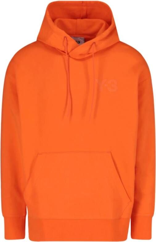 Y-3 Oversized Oranje Katoenen Sweatshirt Oranje Heren