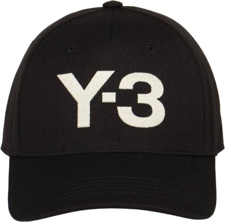 Y-3 Logo Caps voor Heren Black Heren