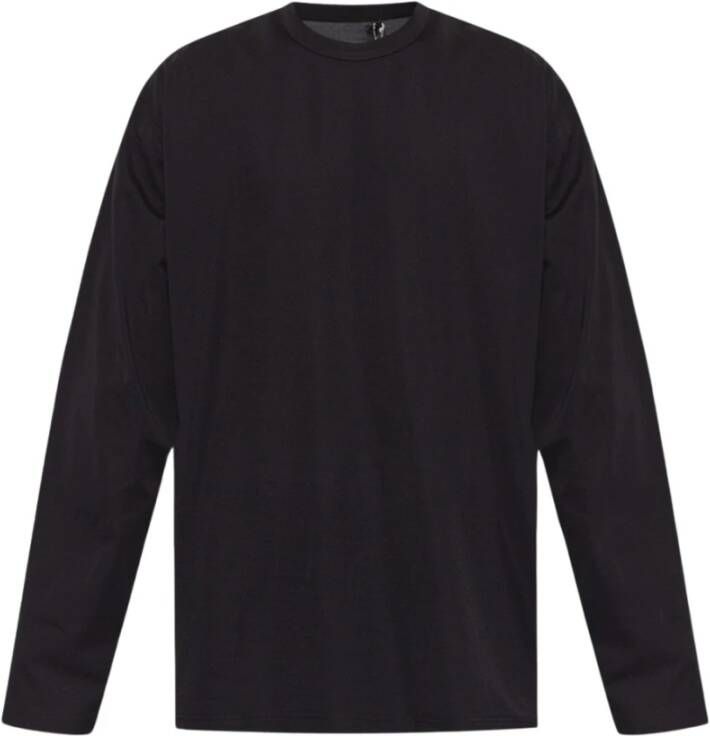 Y-3 Long-sleeved T-shirt Zwart Heren