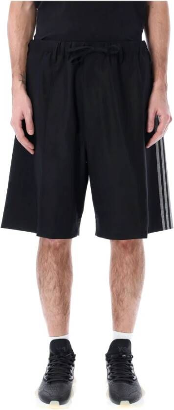 Y-3 Mens Clothing Shorts Black Ss23 Zwart Heren