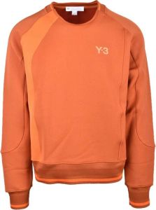 Y-3 Oranje Sweatshirt voor Heren Oranje Heren
