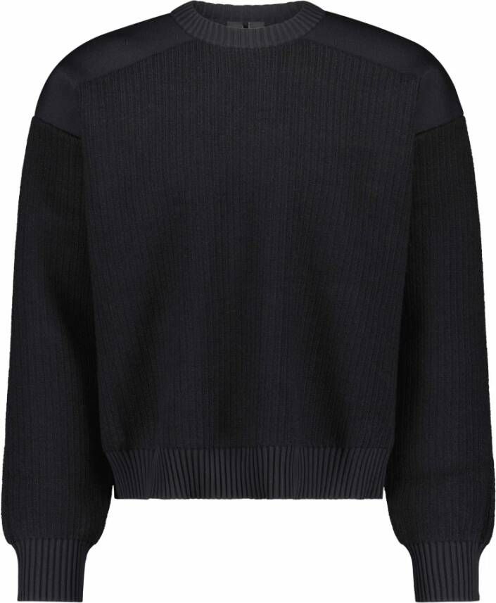 Y-3 Originele Sweatshirt van Wollen Mix Black Heren