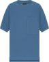 Y-3 Oversized T-shirt Blauw Dames - Thumbnail 1