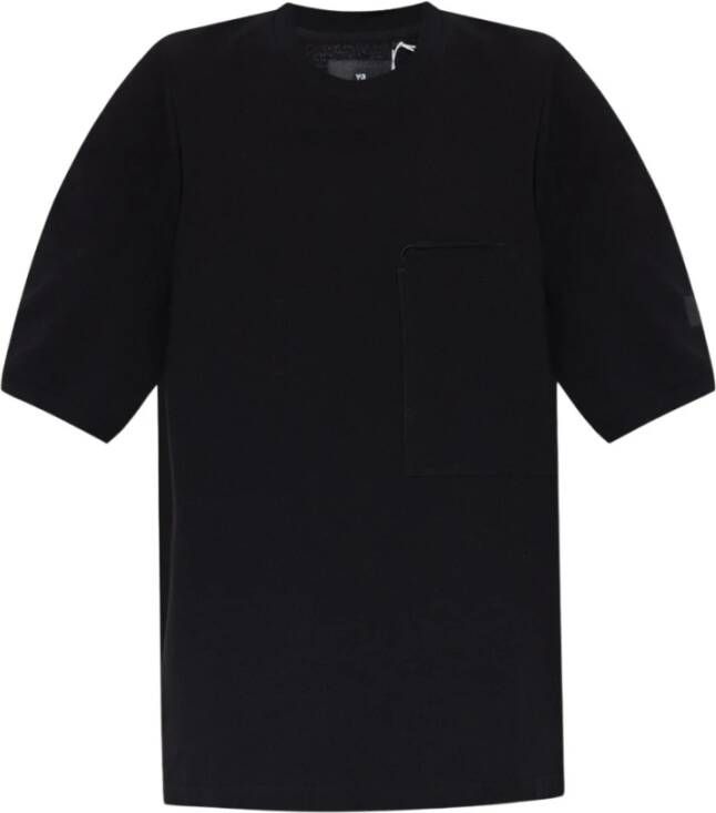Y-3 Oversized T-shirt Zwart Dames