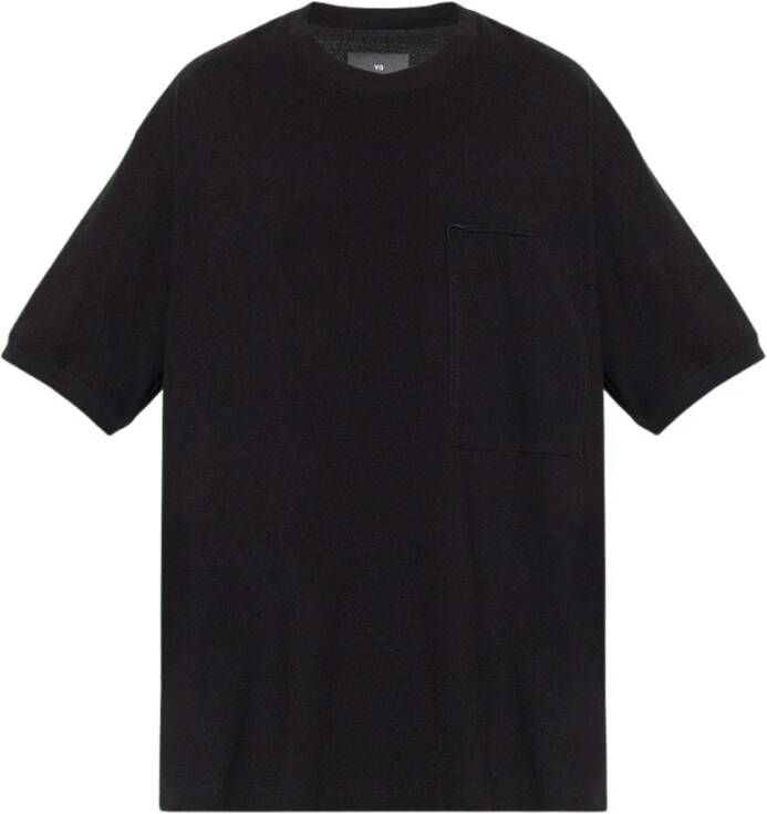 Y-3 Werkkleding T-shirt Zwart