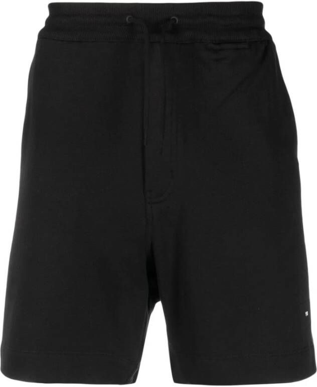 Y-3 Comfortabele Katoenen Casual Shorts Black Heren