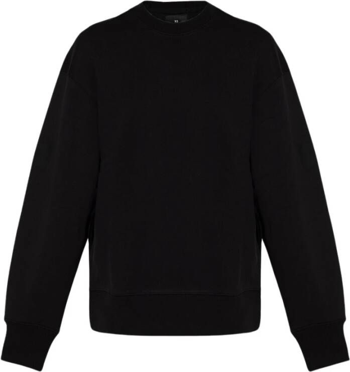 Y-3 Comfortabele katoenen hoodies voor Black