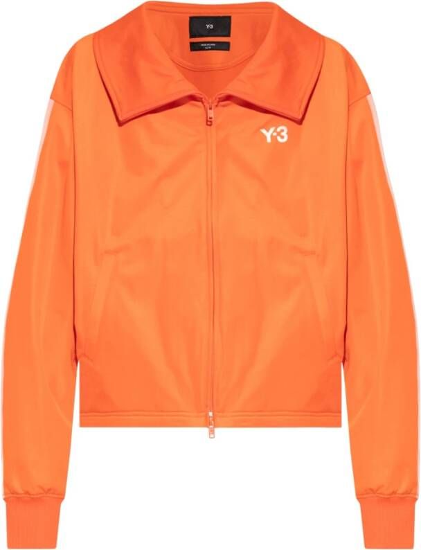 Y-3 Sweatshirt met opstaande kraag Oranje Dames