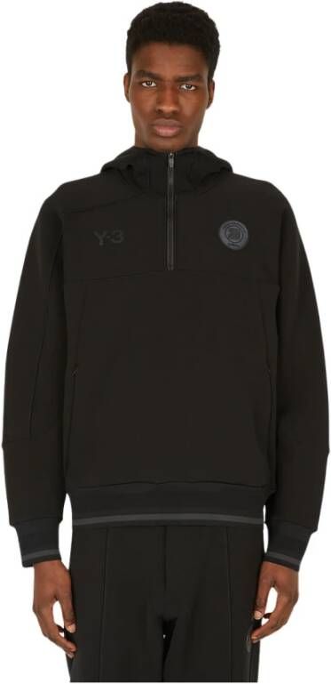 Y-3 Zip-up hoodie Zwart Heren