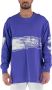 Y-3 T-shirt met lange mouwen Purple - Thumbnail 3