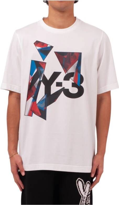 Y-3 T-Shirts Wit Heren