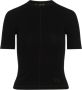 Y-3 Zwart Stretch Katoen Crew Neck T-shirt Black Dames - Thumbnail 2