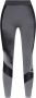 Y-3 Abstract Gestreepte Performance Tights Gray Dames - Thumbnail 2