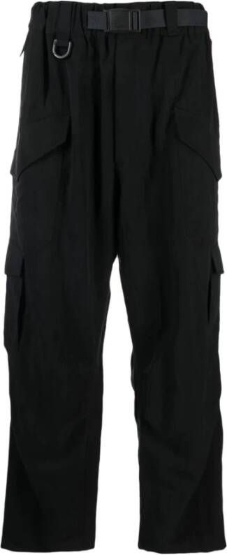 Y-3 Trousers Zwart Heren