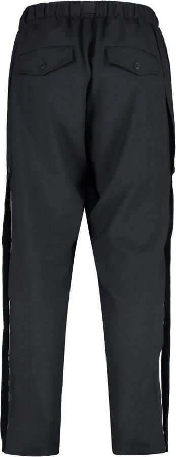 Y-3 Broek met verstelbare taille en zijsplitten Black Heren - Foto 11
