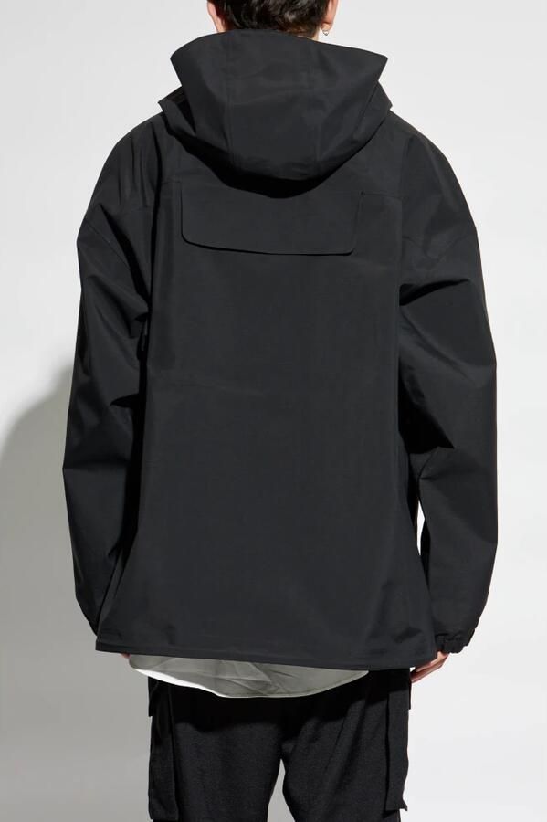 Y-3 Lichtgewicht Hooded Jacket met ritssluiting Black Heren - Foto 6