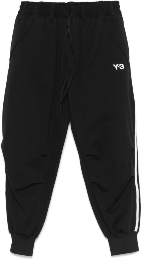 Y-3 Elastische Trekkoord Broek Zwart Black Heren