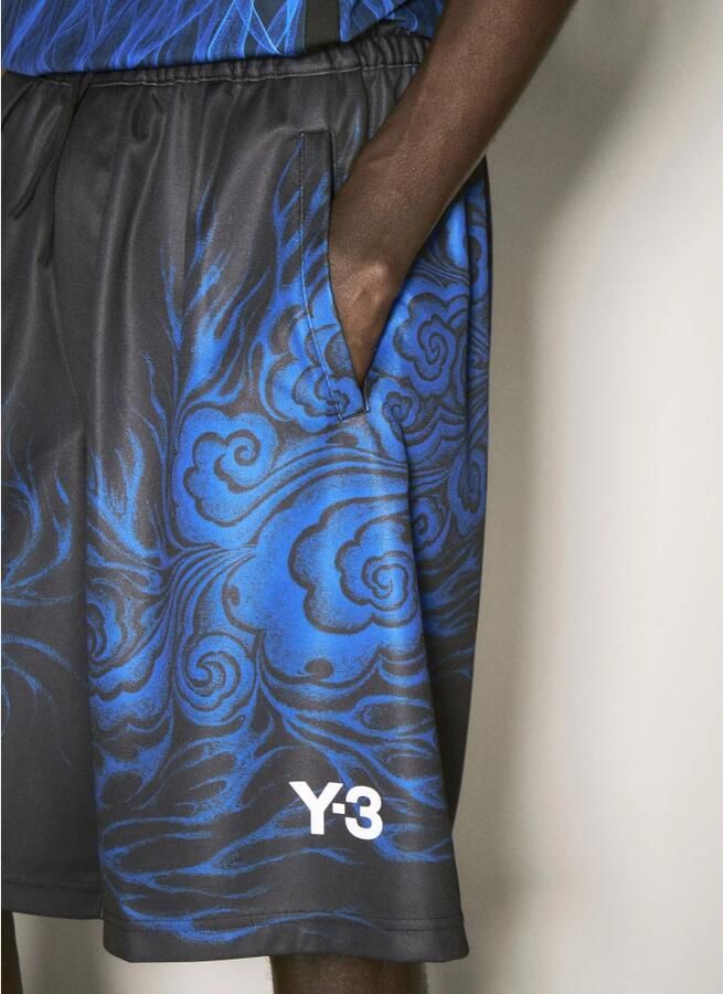 Y-3 Grafische Logo Print Shorts Multicolor Heren - Foto 2
