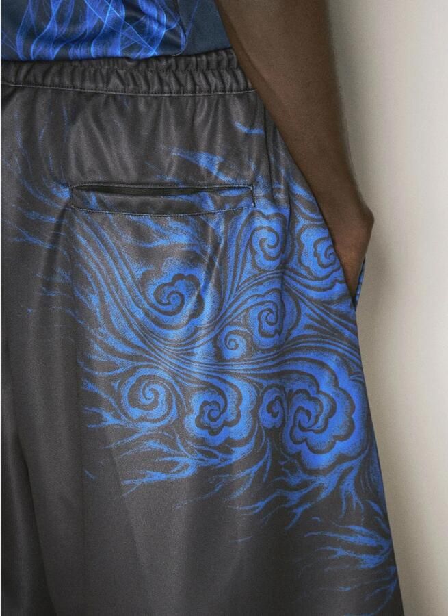 Y-3 Grafische Logo Print Shorts Multicolor Heren - Foto 5