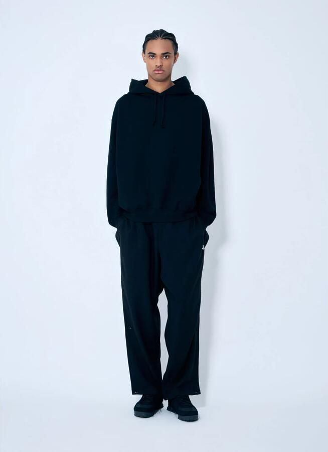Y-3 Maxi Print Katoenen Hoodie met Trekkoord Black Heren - Foto 7