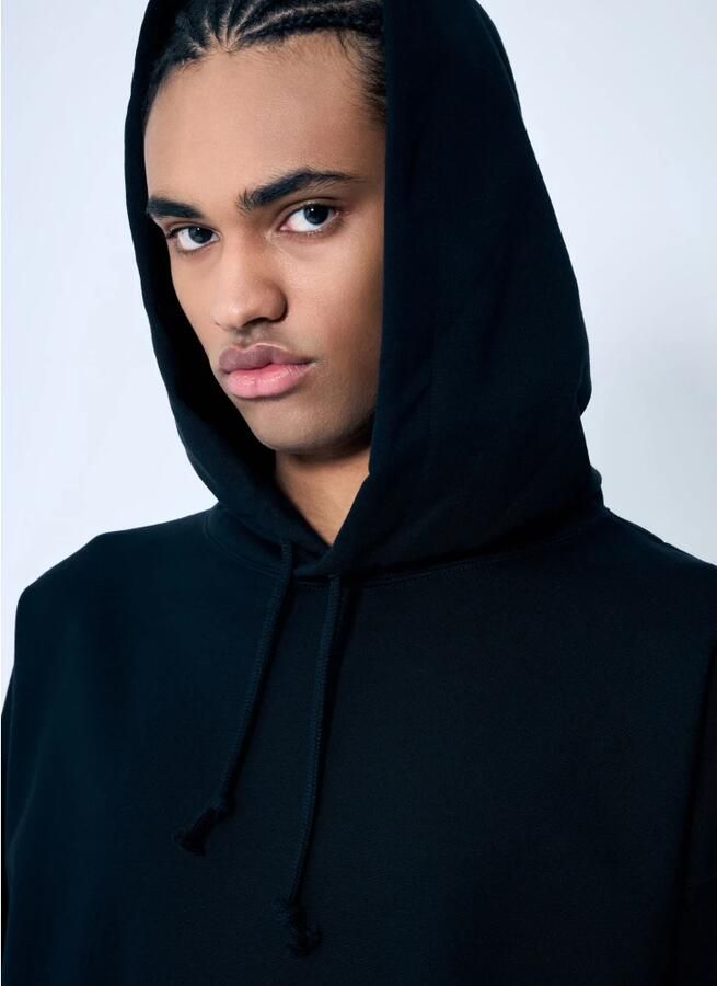 Y-3 Maxi Print Katoenen Hoodie met Trekkoord Black Heren - Foto 5