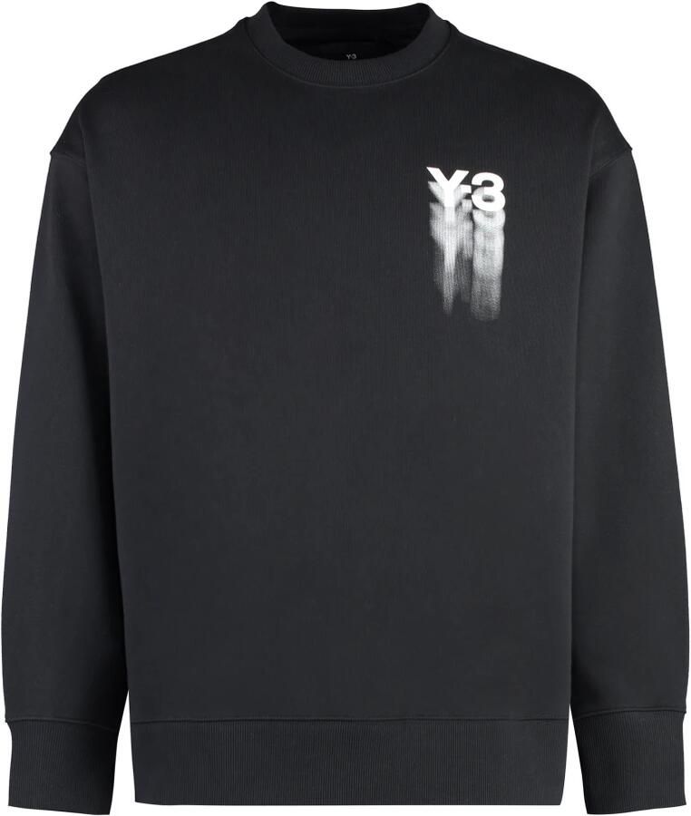Y-3 Stijlvolle Crewneck Sweatshirt Black Heren