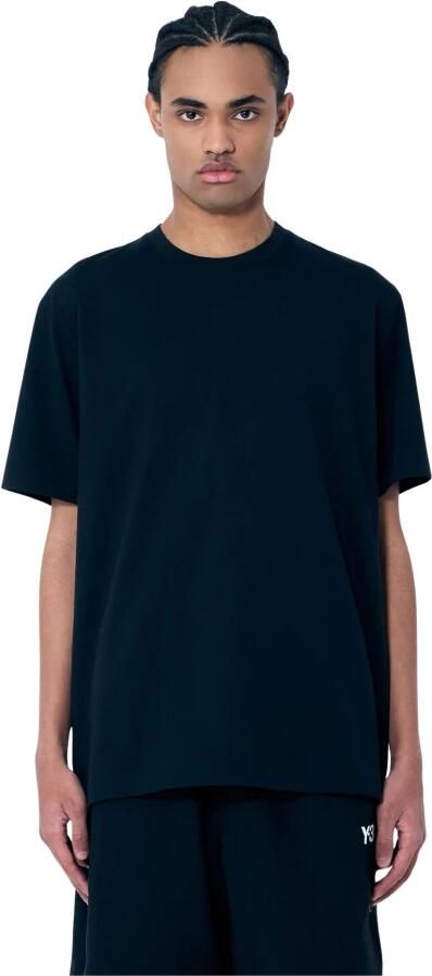 Y-3 Mesh Inzet Oversized T-shirt Black Heren