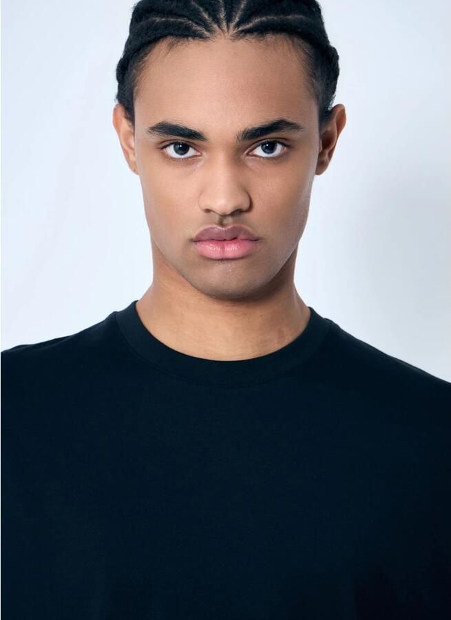 Y-3 Mesh Inzet Oversized T-shirt Black Heren - Foto 3