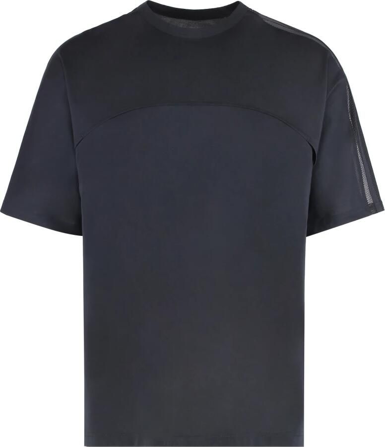 Y-3 Mesh Inzet Oversized T-shirt Black Heren - Foto 2