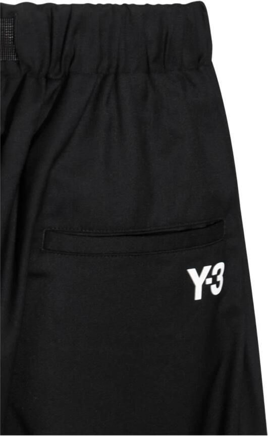 Y-3 Zwarte broek met gespsluiting elastische taille Black Heren - Foto 3