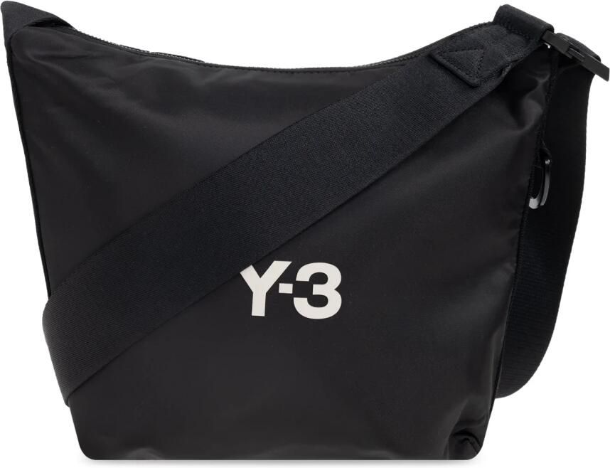Y-3 Zwarte Synthetische Crossbody Tas met Magneetsluiting Black - Foto 8