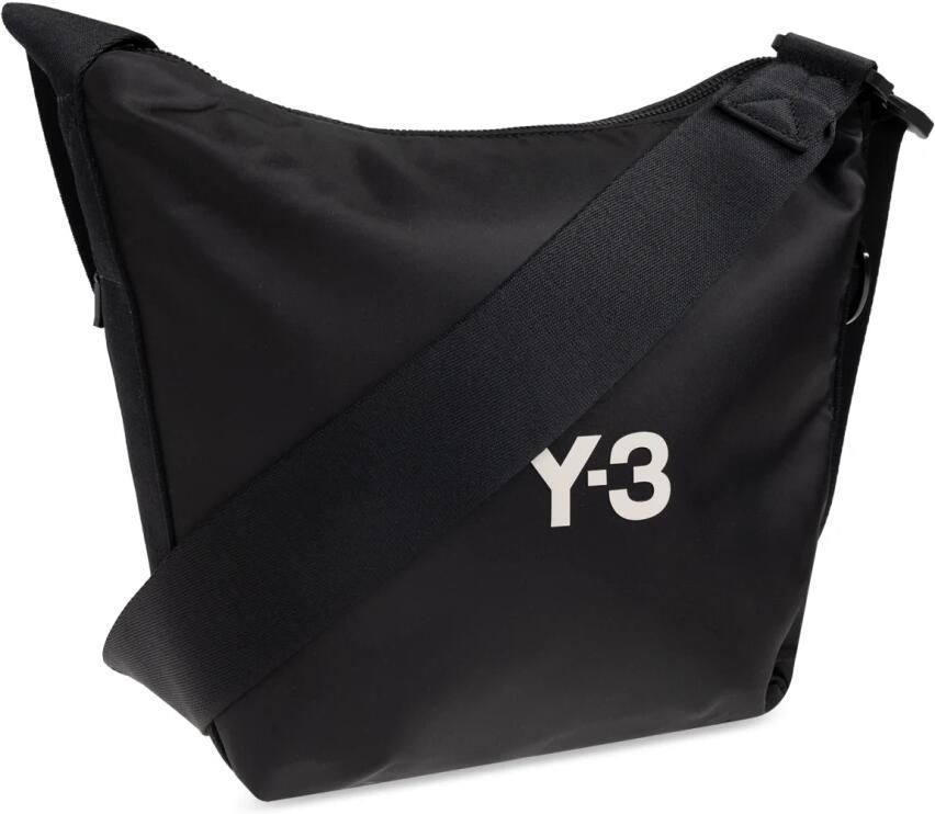 Y-3 Zwarte Synthetische Crossbody Tas met Magneetsluiting Black - Foto 5
