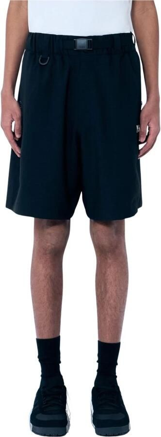 Y-3 Clip-verstelbare Bermuda-shorts met sleutelhangerdetail Black Heren - Foto 9