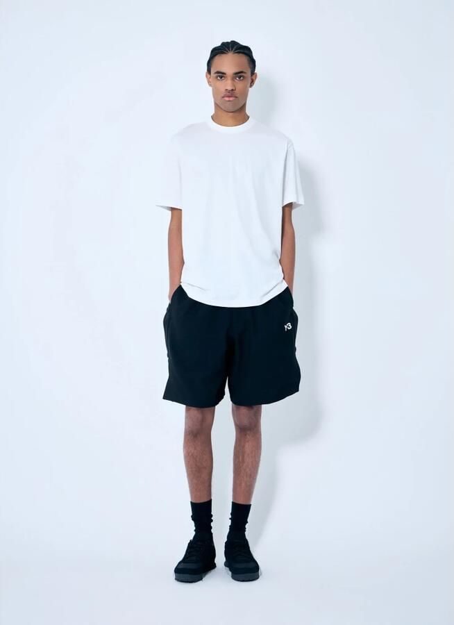 Y-3 Clip-verstelbare Bermuda-shorts met sleutelhangerdetail Black Heren - Foto 5