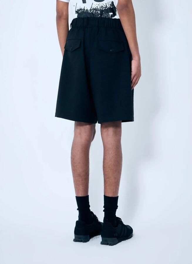 Y-3 Clip-verstelbare Bermuda-shorts met sleutelhangerdetail Black Heren - Foto 7