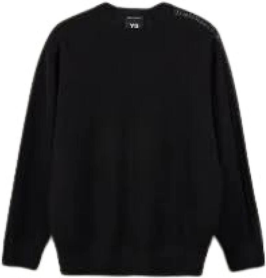 Y-3 Stijlvolle Gebreide Kleding Collectie Black Heren