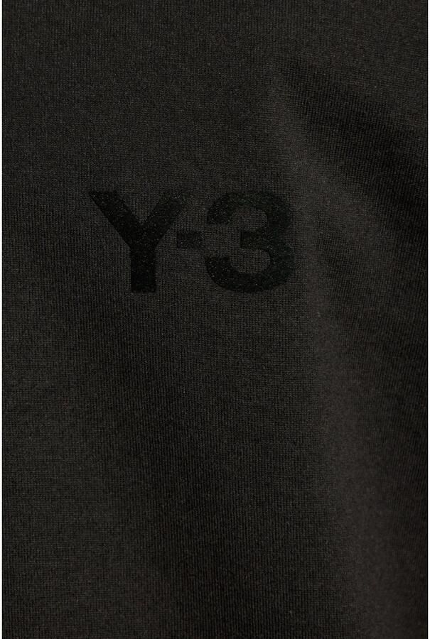 Y-3 Katoenen T-shirt met Toon-op-Toon Print Black Heren - Foto 8