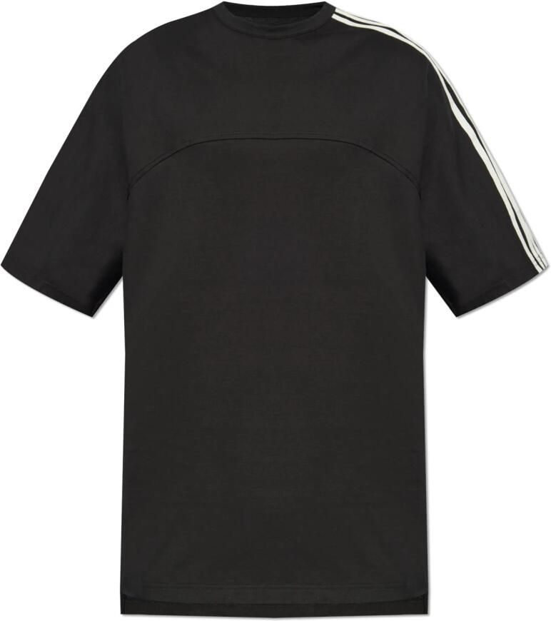 Y-3 Casual Katoenen T-shirt voor Mannen Black Heren