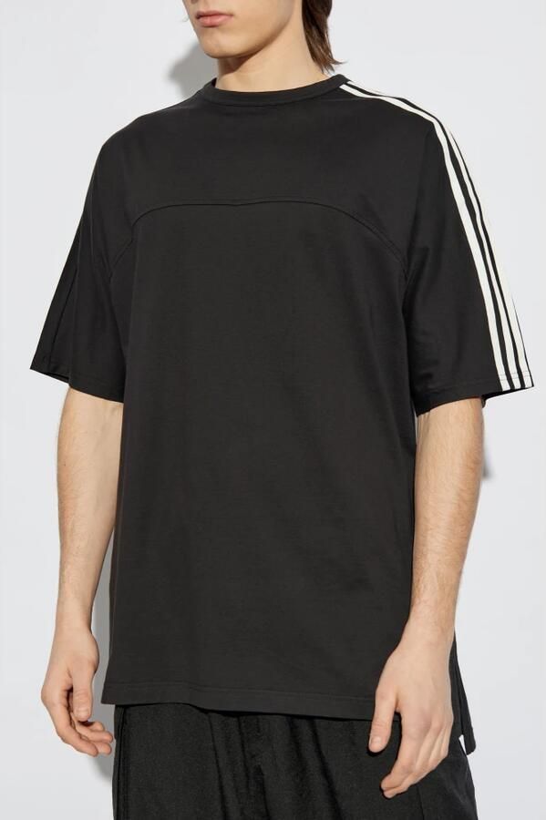 Y-3 Casual Katoenen T-shirt voor Mannen Black Heren - Foto 4