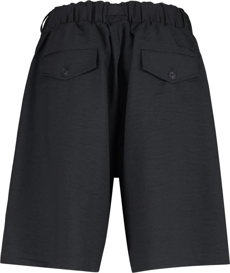 Y-3 Clip-verstelbare Bermuda-shorts met sleutelhangerdetail Black Heren