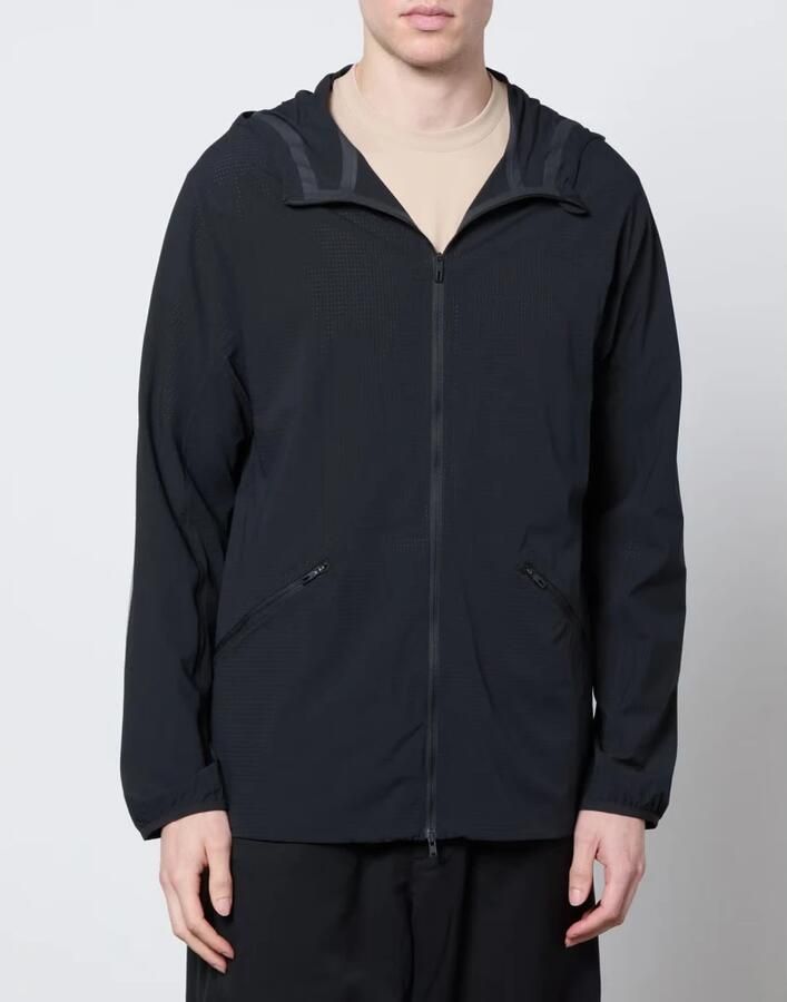 Y-3 Zwarte Ripstop Capuchon Hardloopjas Black Heren - Foto 3