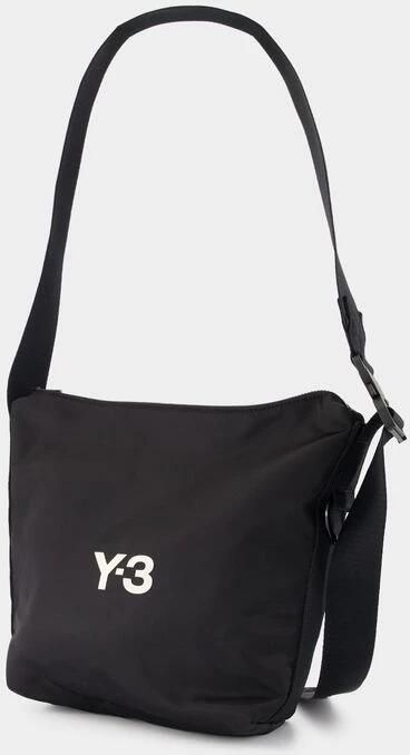 Y-3 Zwarte Synthetische Crossbody Tas met Magneetsluiting Black - Foto 15