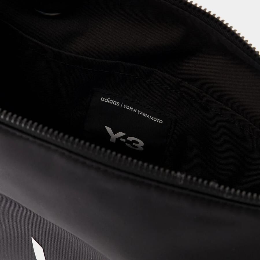 Y-3 Zwarte Synthetische Crossbody Tas met Magneetsluiting Black - Foto 2