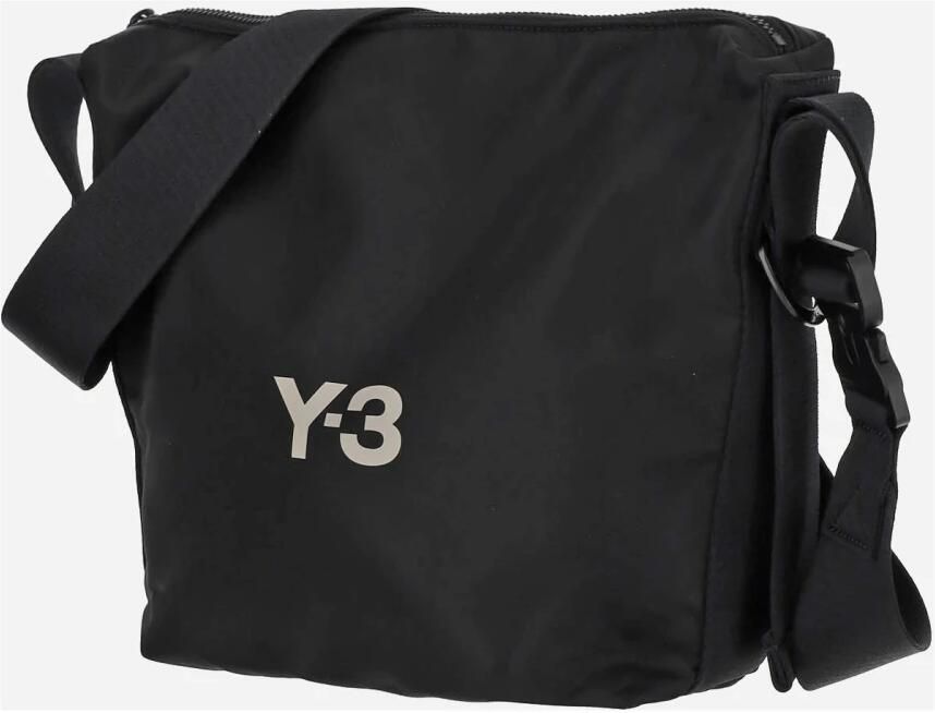 Y-3 Zwarte Synthetische Crossbody Tas met Magneetsluiting Black - Foto 9